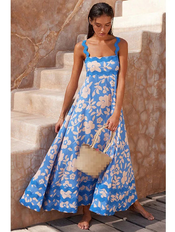Solana | Elegante Vestido Maxi Floral
