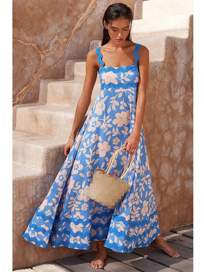 Solana | Elegante Vestido Maxi Floral