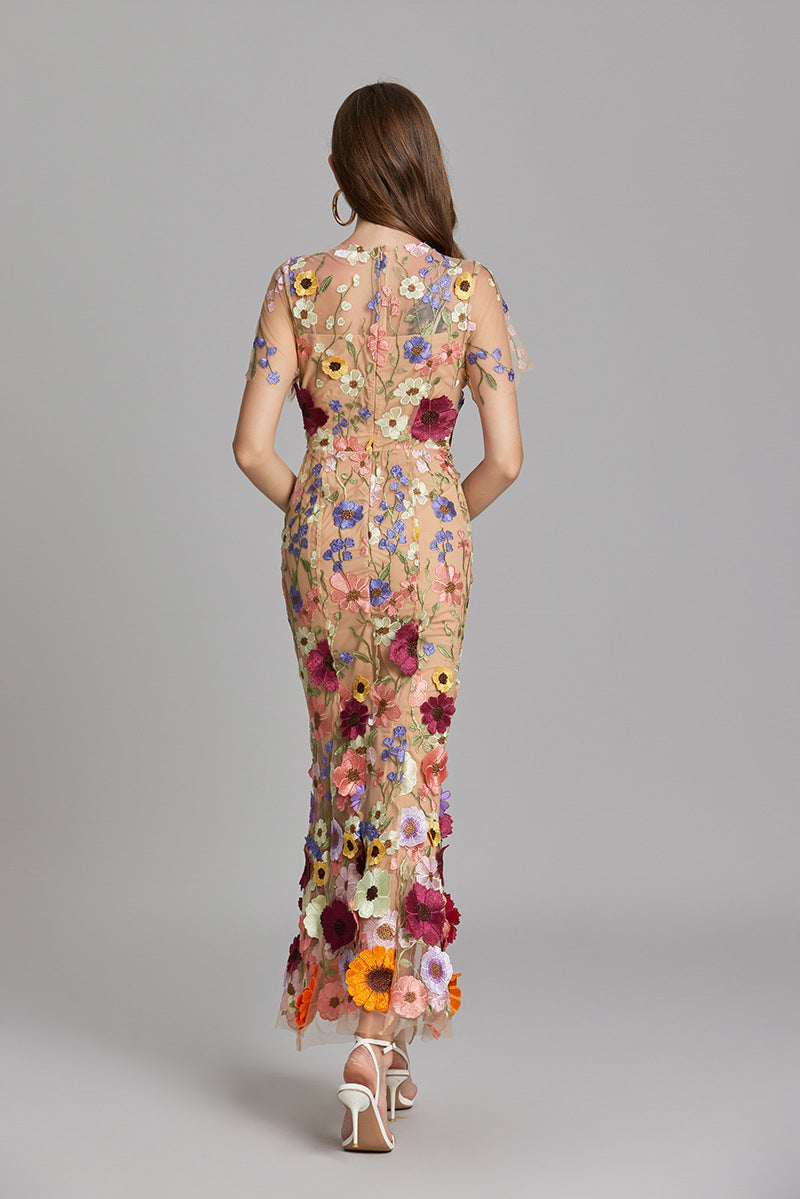 Solara - Vestido Floral Finesse