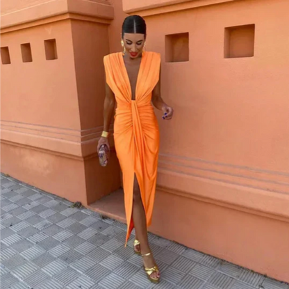 Daisy | Vestido Elegante con Pliegues