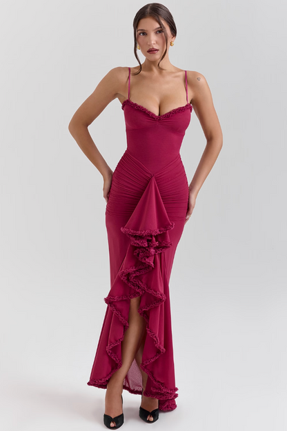 Edith - Encantador Vestido Con Volantes