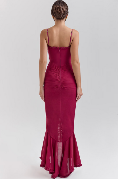 Edith - Encantador Vestido Con Volantes