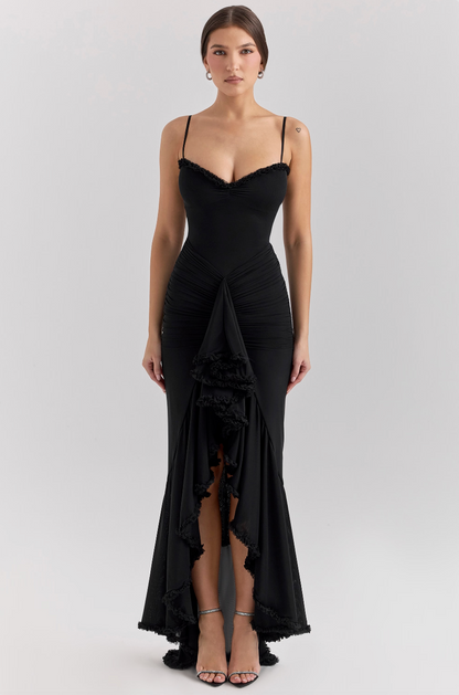 Edith - Vestido con Volantes Encantador