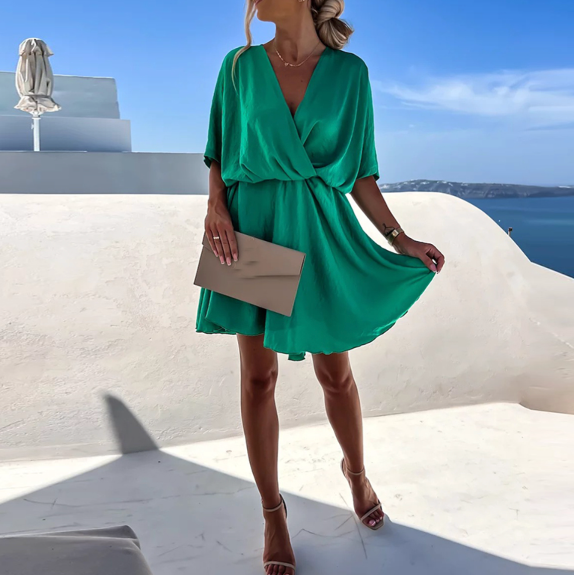 Kiana - Vestido Mini Fluido Chic