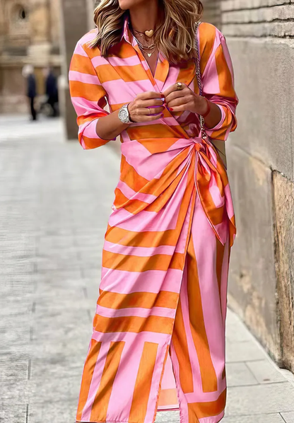 Aurora – Vestido Fluido de Radiante Vitalidad