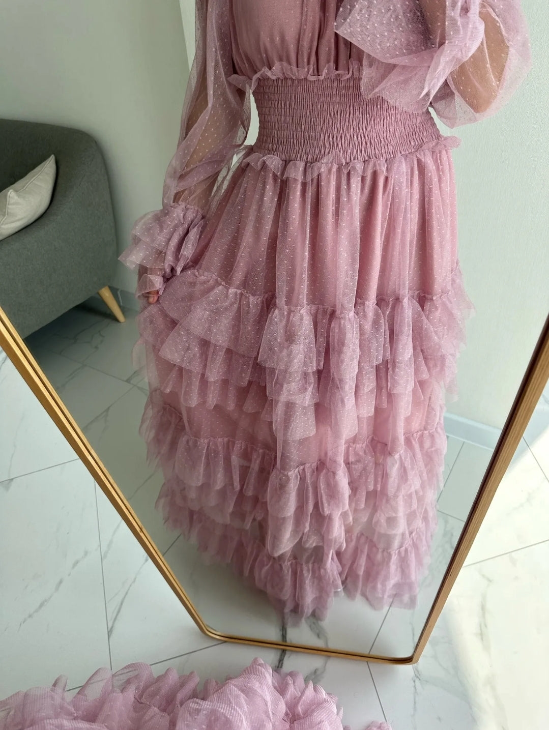 Vestido Sheer Charm de Stella
