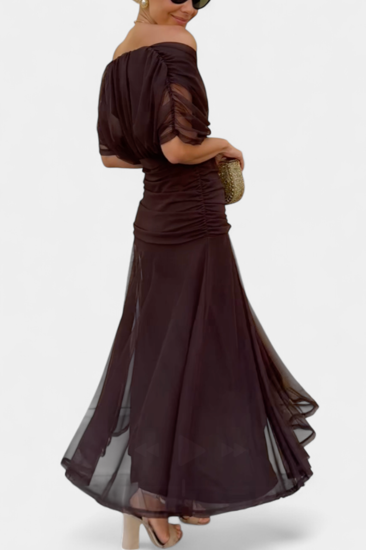 Abigail | Vestido Largo Floral con Escote en V
