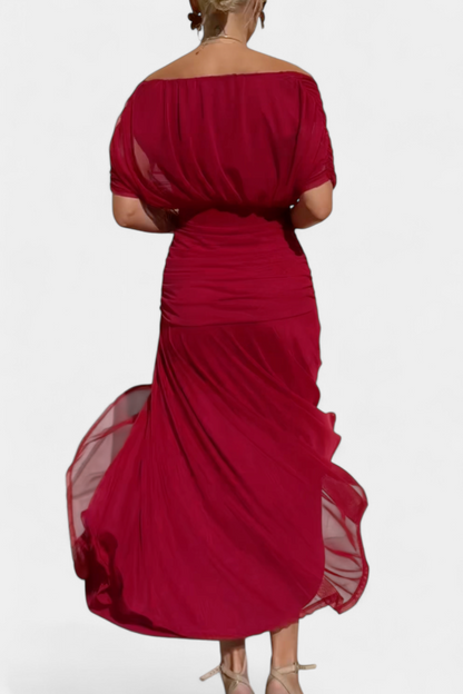 Abigail | Vestido Largo Floral con Escote en V