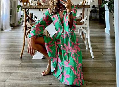 Vestido Midi Boho Bloom Everlen™
