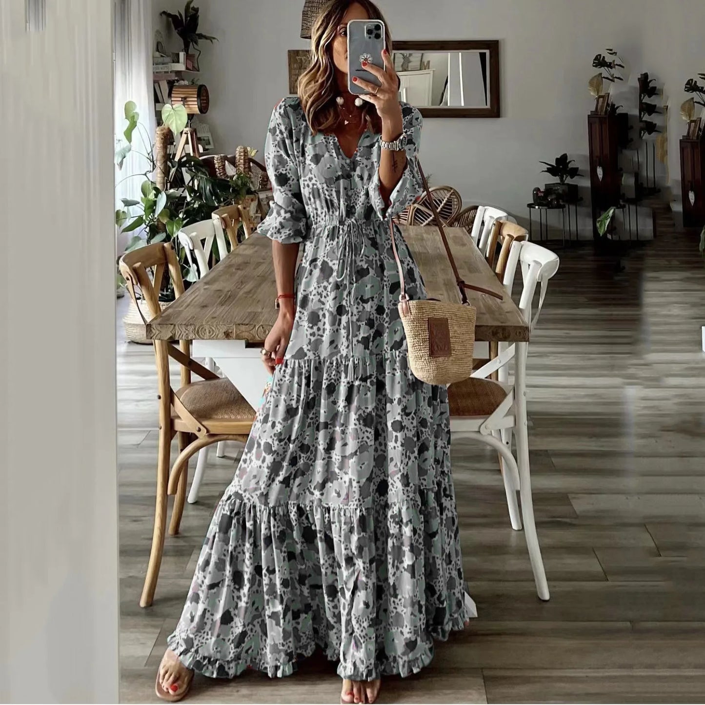 Crizza | Vestido Bohemio Elegante