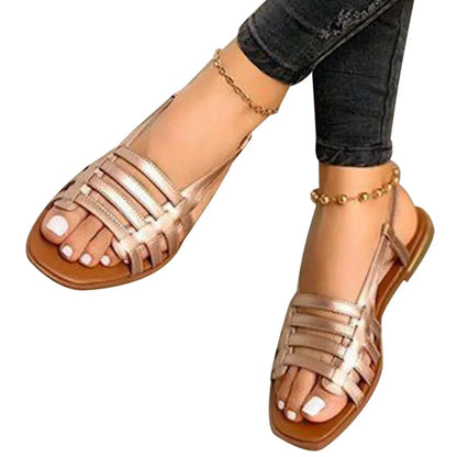 Edetta - Sandalias de Piel Lisa
