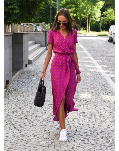 Nadia | Vestido Elegante con Estampado