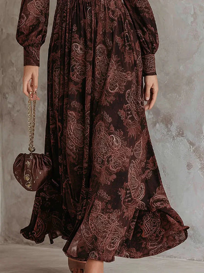 Isabela | Vestido Largo Vintage