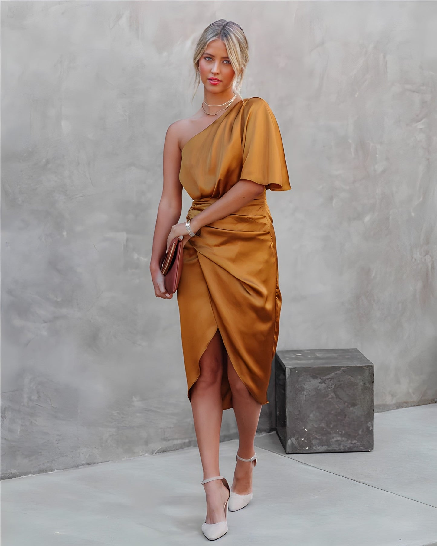 Allegra - Elegante vestido de fiesta de seda