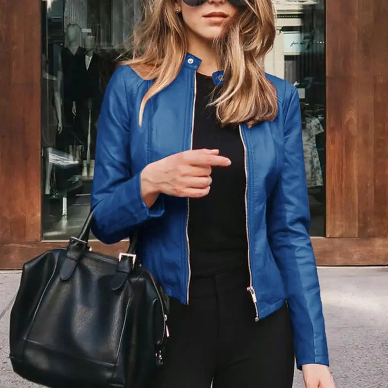 HARRIET | Chaqueta de Cuero Elegante para Mujeres