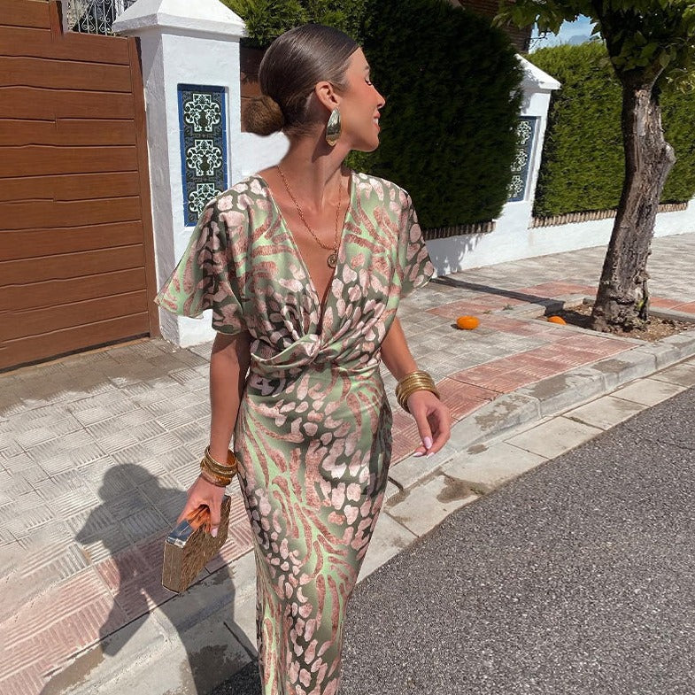 Cecily - Vestido Maxi de Terciopelo Lujo