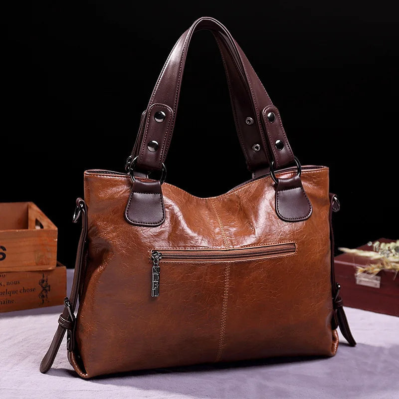 Aralyn - Bolso Tote de Cuero Suave Refinado