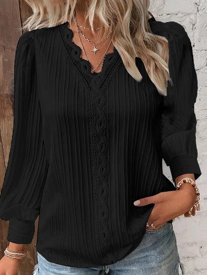 Mélissa | Blusa Elegante con Detalles Delicados