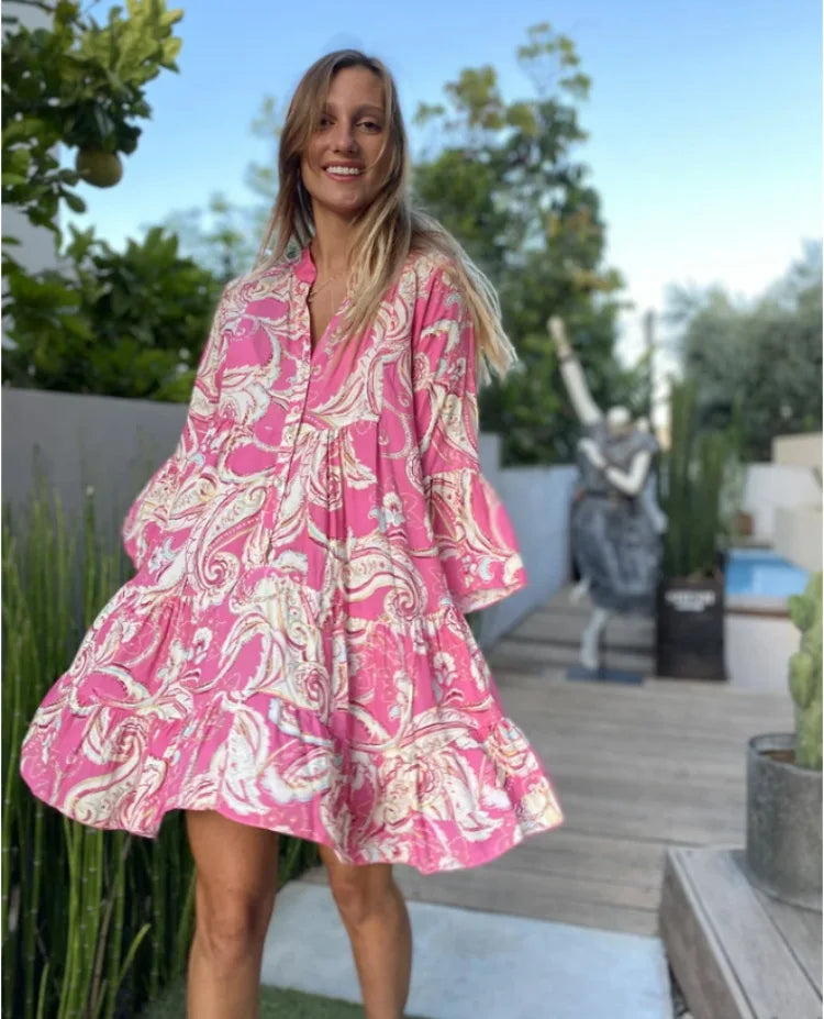Vestido Midi Boho Bloom Everlen™