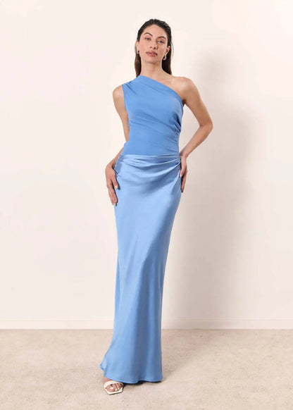 GABRIELLE – VESTIDO DE NOCHE ELEGANTE DE UN HOMBRO