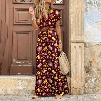 Vivienne | Vestido Midi Plisado Floral