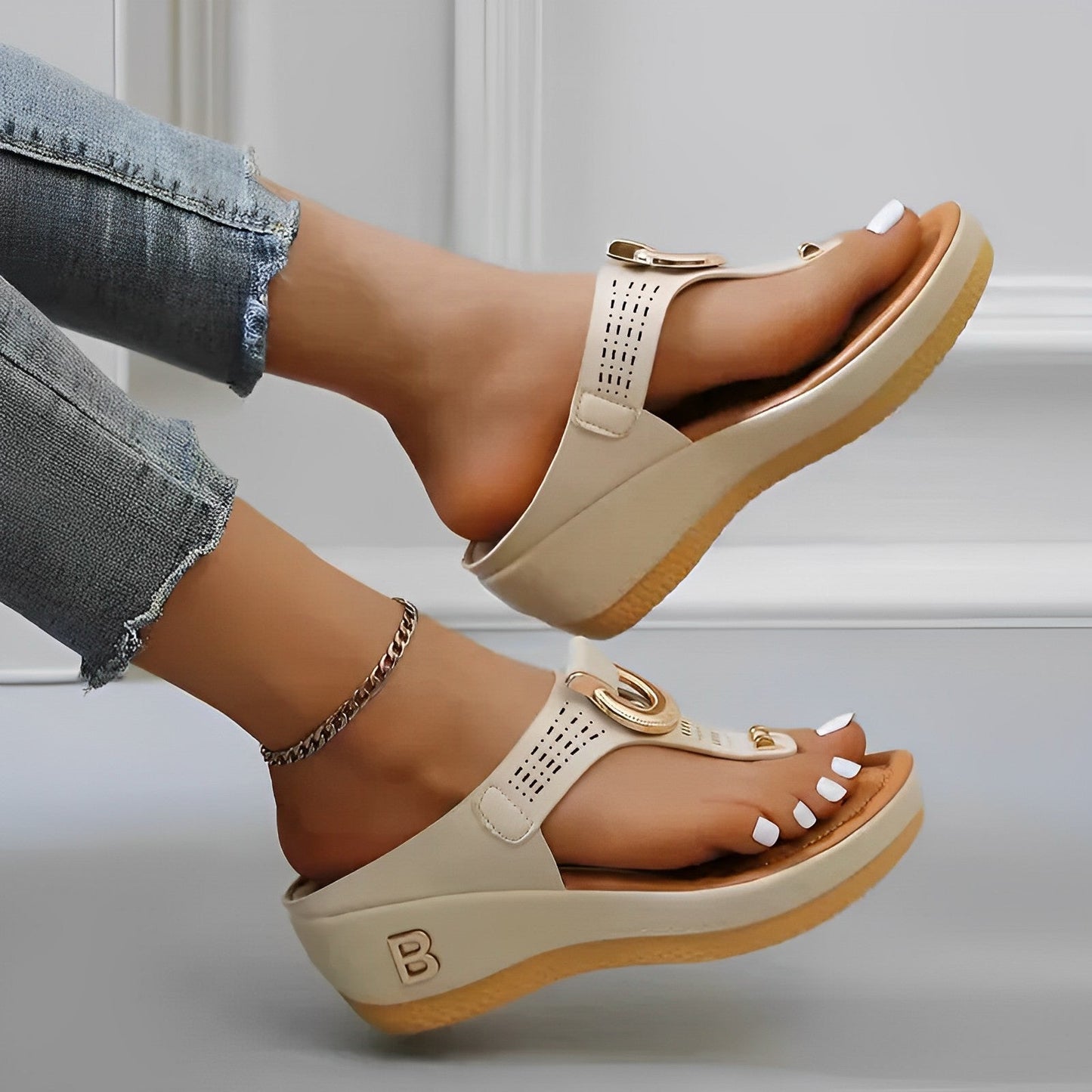 Octavia - Sandalias ortopédicas con suela amortiguadora