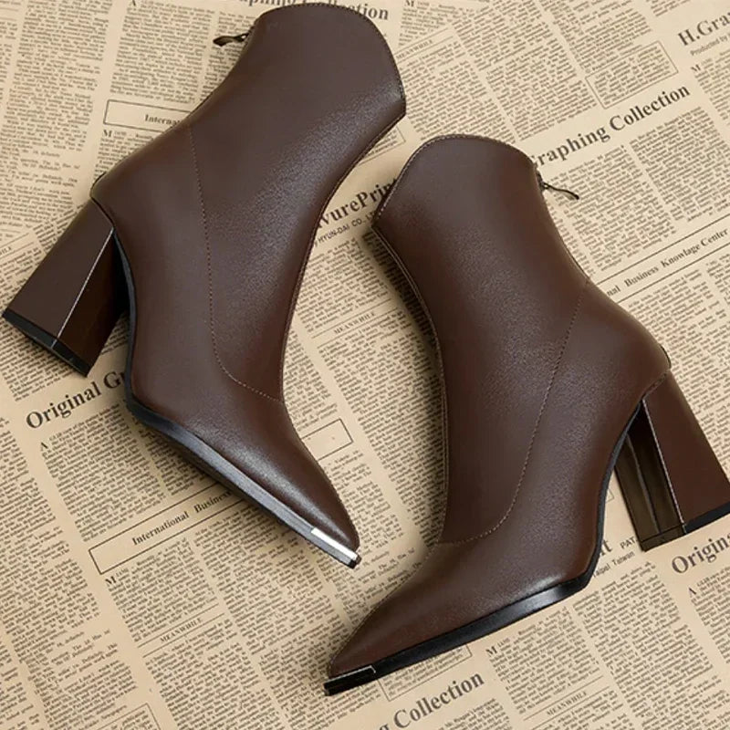 Tacones de Cuero Relax