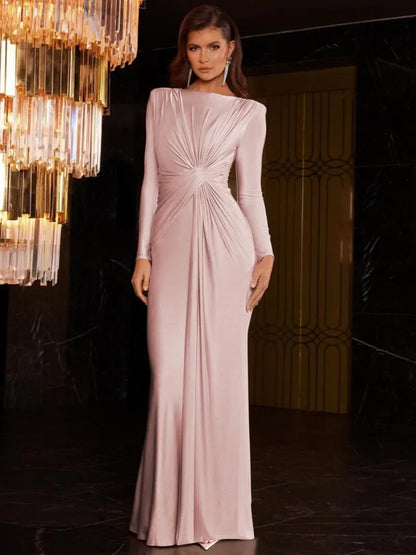 Novah - Vestido Maxi con Torcido Refinado