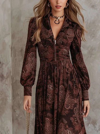 Isabela | Vestido Largo Vintage