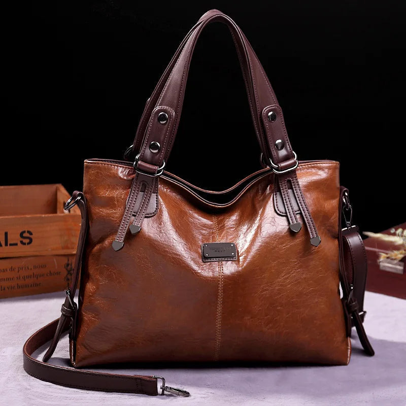 Aralyn - Bolso Tote de Cuero Suave Refinado
