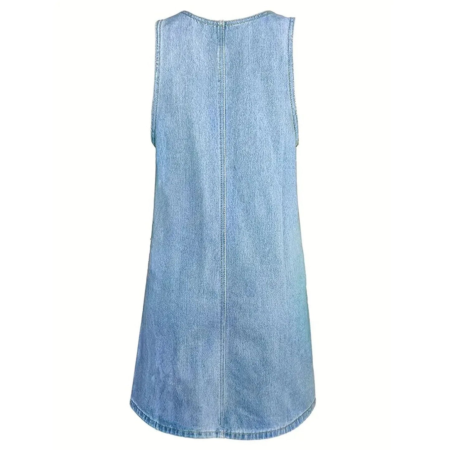 Vestido de Look Denim Relajado Emma