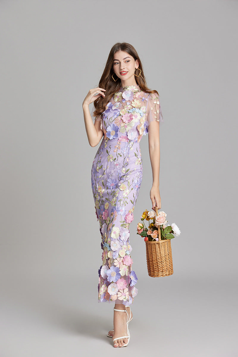 Solara - Vestido Floral Finesse