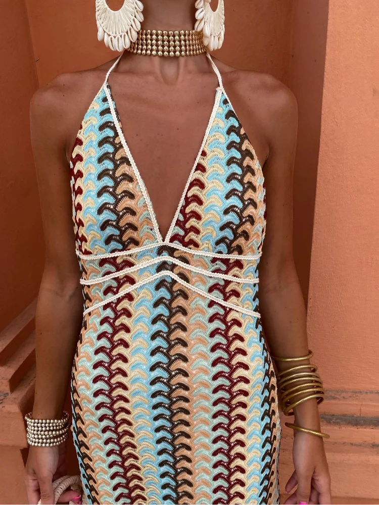 Dilara | Vestido Maxi Sin Espalda