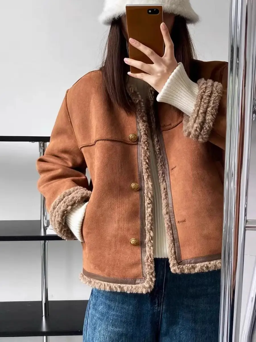 Aspen™ - Chaqueta de Estilo Ante Vintage