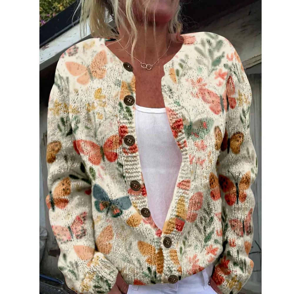 Betty | Cardigan chic con estampado