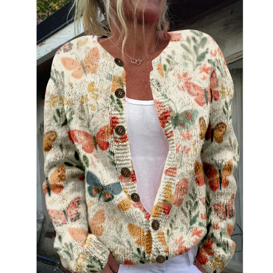 Betty | Cardigan chic con estampado