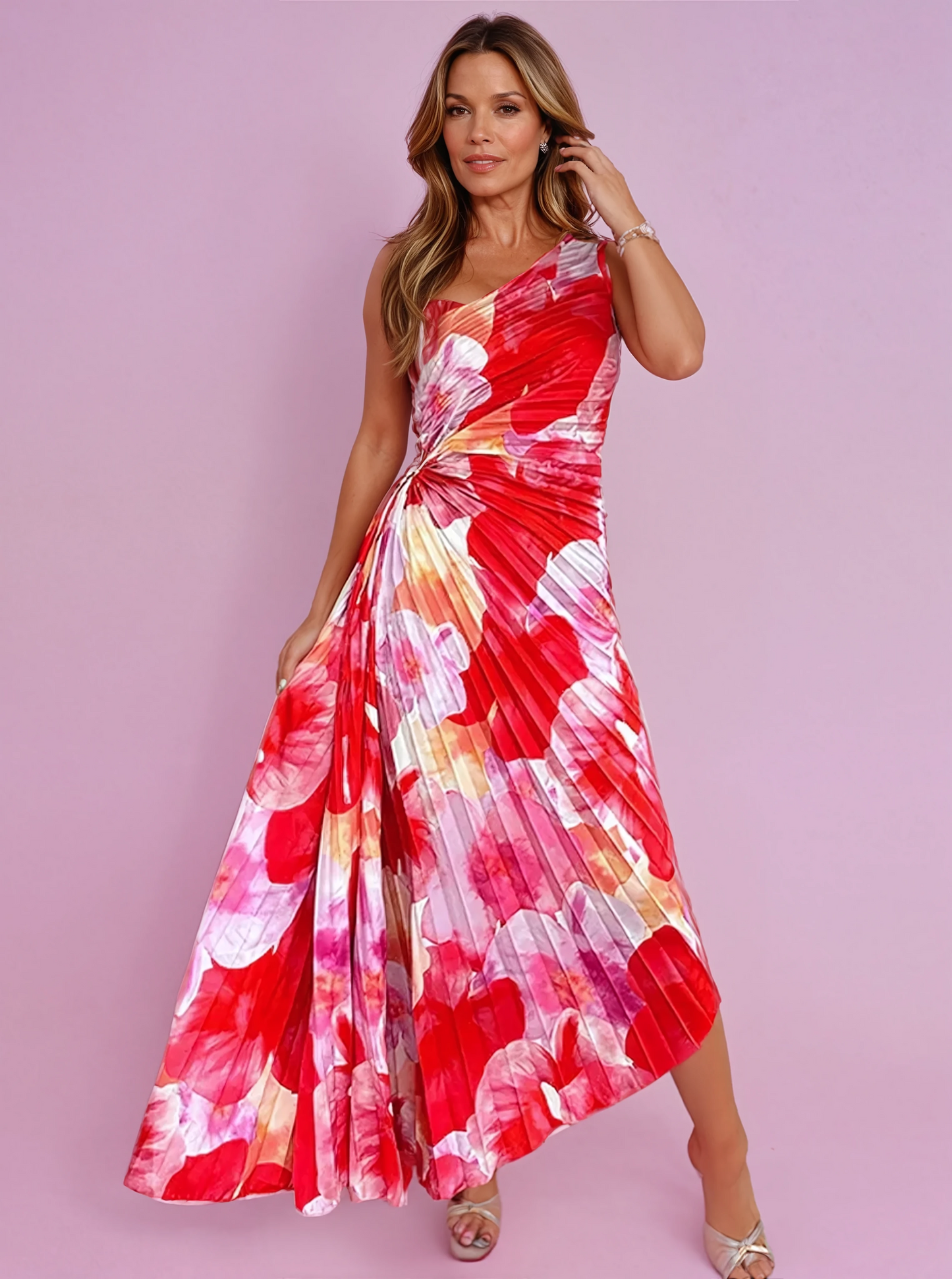 Katie | Vestido de Verano Plisado