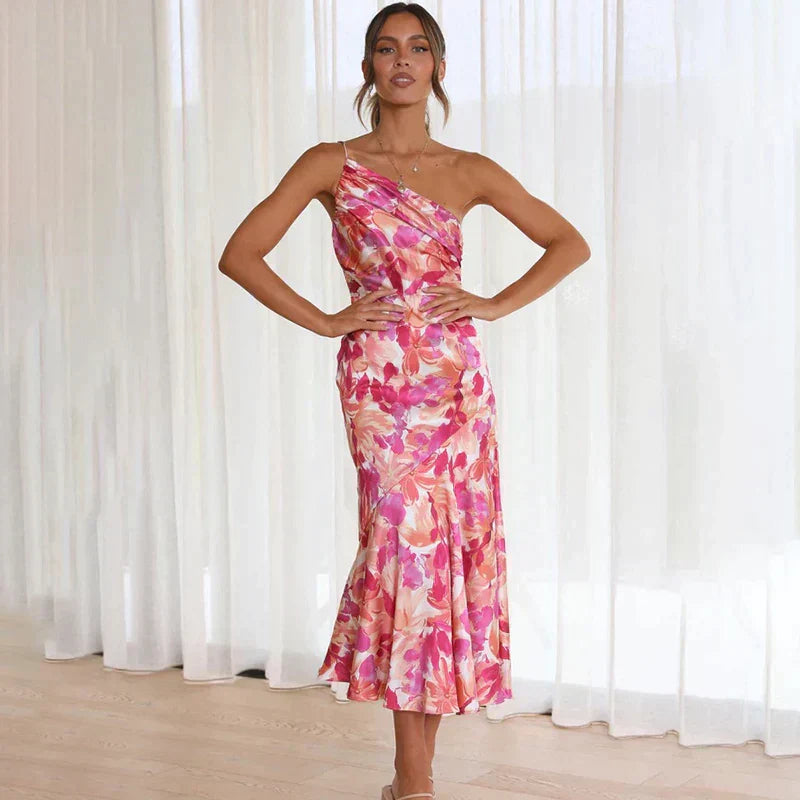 Eliza - Vestido con Tirante de Un Hombro