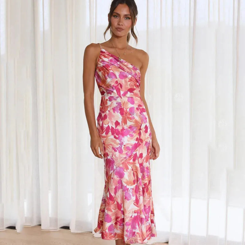 Eliza - Vestido con Tirante de Un Hombro
