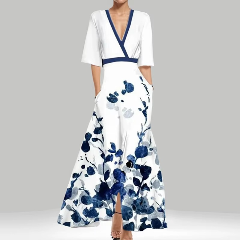 Lina™ - Robe Floral Elegante - Siéntete Confiada