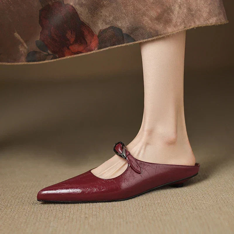 Wilda – Mules de Piel Natural