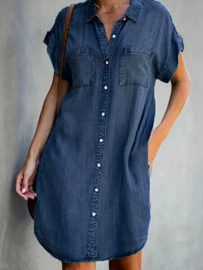 Jessa | Vestido de Denim Atemporal