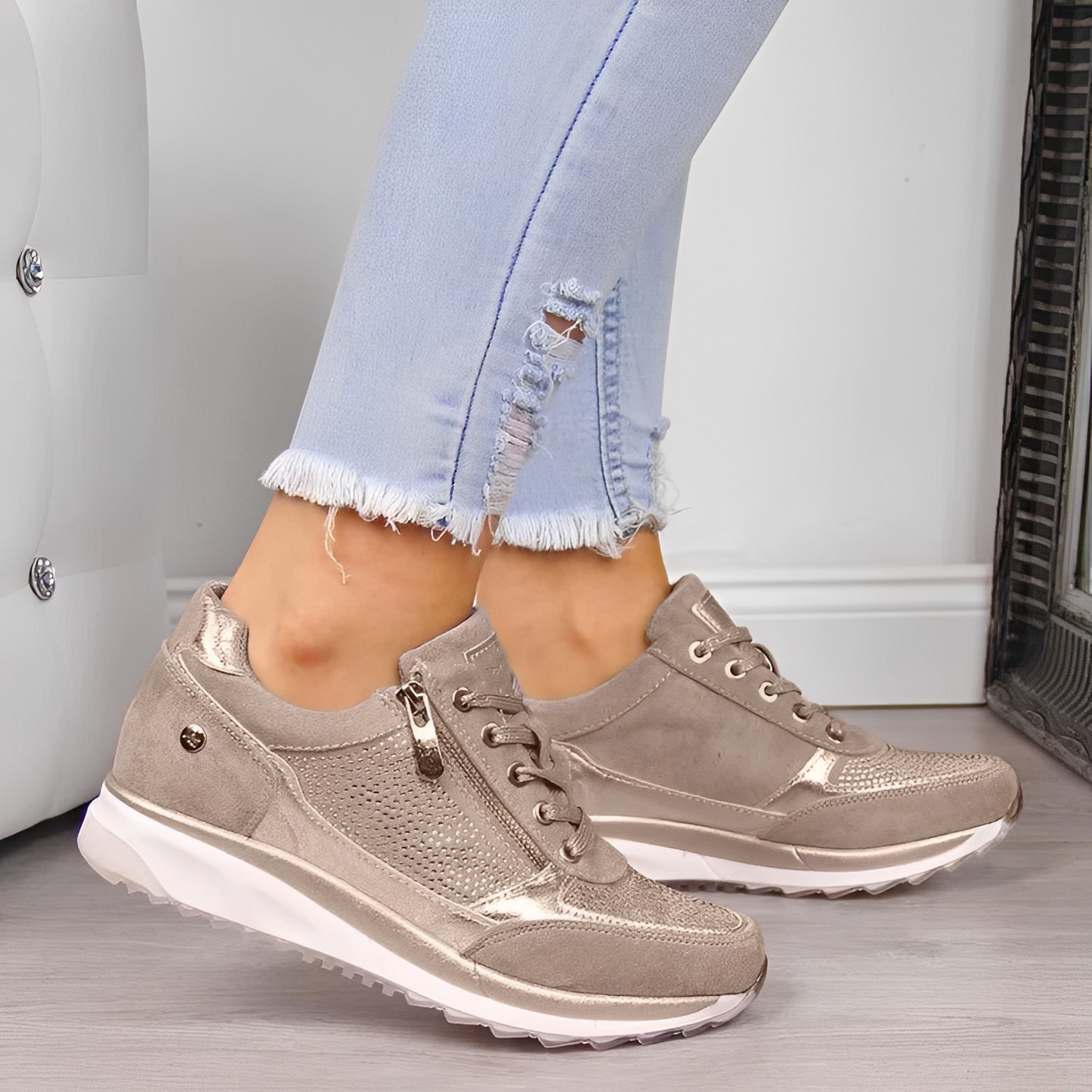 Jahara - Zapatos ortopédicos cómodos para mujeres