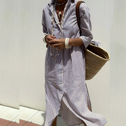 Navyah – Vestido Camisa Urbano
