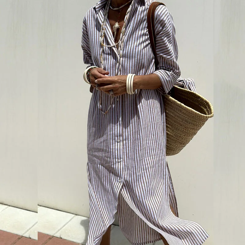 Colbie - Vestido Camisa Casual