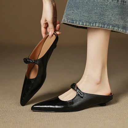 Wilda – Mules de Piel Natural