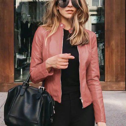 HARRIET | Chaqueta de Cuero Elegante para Mujeres