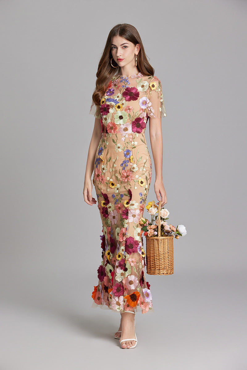 Solara - Vestido Floral Finesse