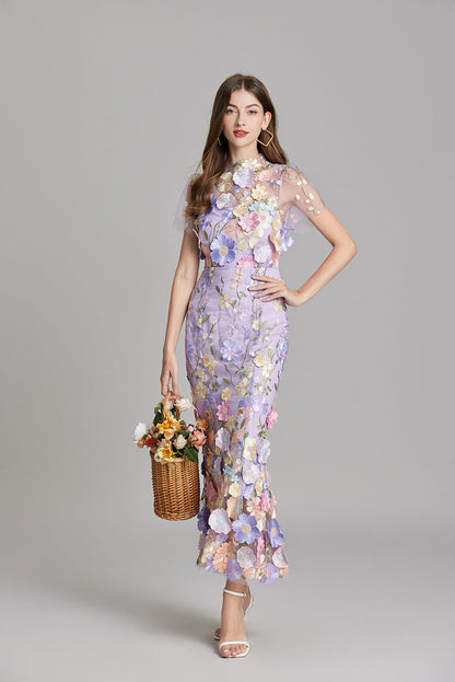 Solara - Vestido Floral Finesse