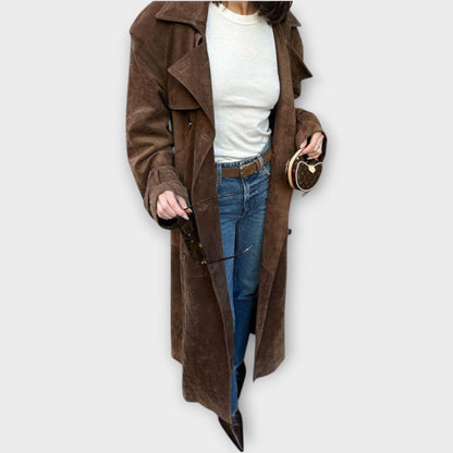 Trench en Camoscio Couture